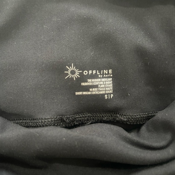 Aerie Offline Fold Over Flare Leggings - Picture 3 of 3